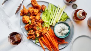 Air Fryer Buffalo Cauliflower