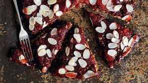 Almond and Jam Tart