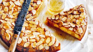 Almond Syrup Cake