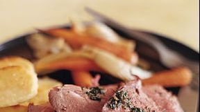 Anchovy and Rosemary Roasted Lamb