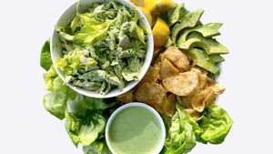 Anything-Goes Green Goddess Salad