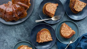 Apple Walnut Bundt Cake