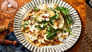 Asian Pear Salad With Peanut-Lime Dressing
