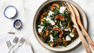 Autumn Kale Salad