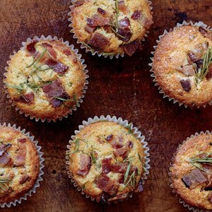 Bacon-Cheddar Muffins