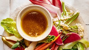 Bagna Cauda With Spring Vegetables