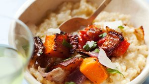 Baked Risotto With Roasted Vegetables