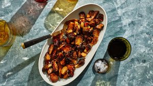 Balsamic-Roasted Brussels Sprouts