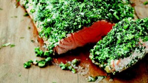 Barefoot Contessa's Herb-Roasted Salmon