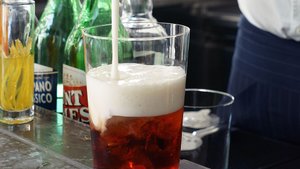 Beer Americano Cocktail