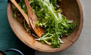 Bitter Greens with Mustard Vinaigrette