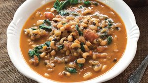 Black-Eyed Peas and Greens for the Instant Pot or Pressure Cooker