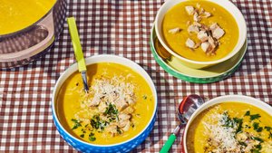 Blended Pastina Soup