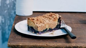 Blueberry Streusel Cake