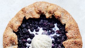 Blueberry-Pecan Galette