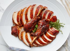 Bourbon-and-Brown-Sugar-Glazed Turkey