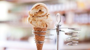 Brown Sugar Ice Cream With a Ginger-Caramel Swirl