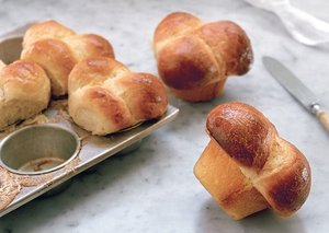 Bubble-Top Brioches