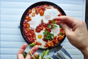Butternut Squash Shakshuka