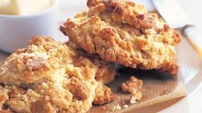 Butterscotch Drop Scones