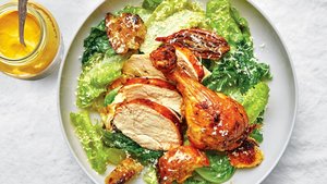 Caesar Salad Roast Chicken