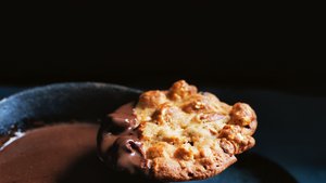 Caramel Popcorn, Salted Almond, and Malt Cookies