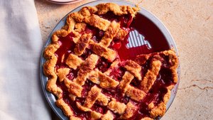 Cherry Pie With Lattice Crust