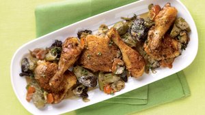 Chicken and Artichoke Fricassée with Morel Mushrooms