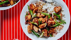 Chicken and Mushroom Stir-Fry