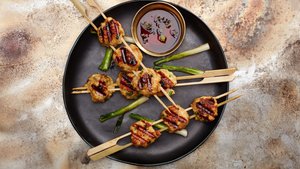 Chicken Meatballs with Ginger and Miso