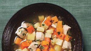 Chicken Soup with Root Vegetables