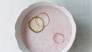Chilled Radish Buttermilk Soup