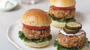 Chipotle Salmon Burger