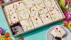 Chocolate Sheet Cake With Brown Butter Frosting