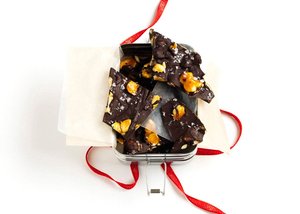 Chocolate-Almond Bark with Sea Salt