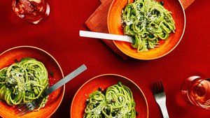 Cilantro Pesto Pasta