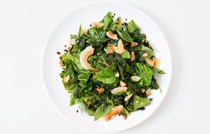 Collards with Toasted Coconut