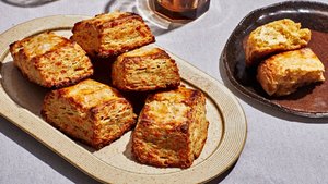Cornbread Cheddar Biscuits