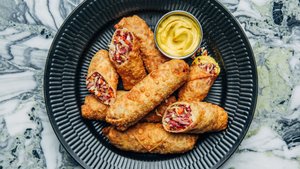 Corned Beef and Cabbage Egg Rolls