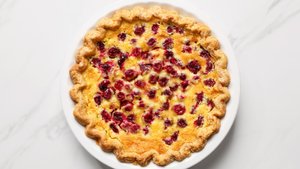 Cranberry Chess Pie