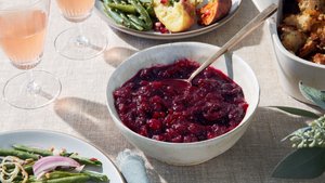 Cranberry-Cherry Compote