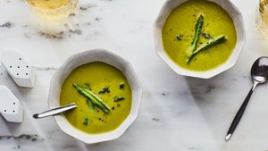 Cream of Asparagus Soup (Crème d'asperges)