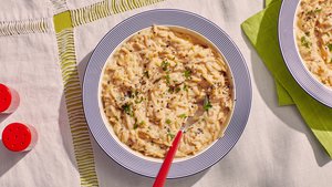 Creamy Preserved Lemon–Black Pepper Orzo