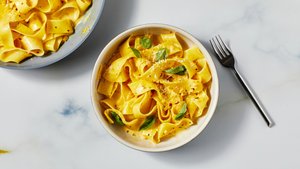 Creamy Saffron Butter Pasta