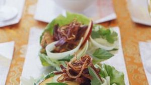 Crispy Shredded Duck and Noodle Salad