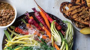 Crudités With Bacon XO Sauce
