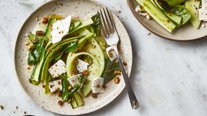 Cucumber and Melon Salad with Chile and Honey