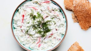 Cucumber and Tomato Tzatziki