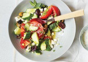Cucumber, Tomato and Feta Salad