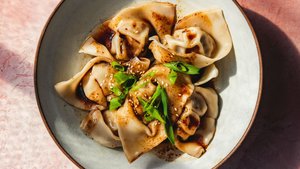 Cumin Lamb and Potato Wontons